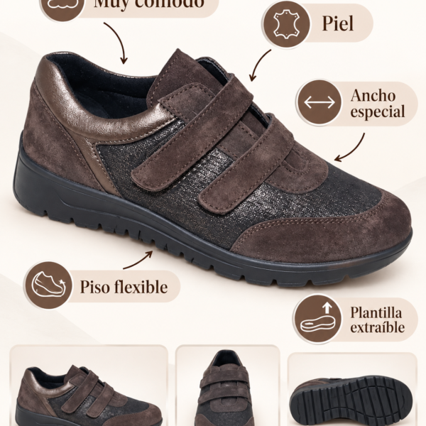 VELCROS MARRONE