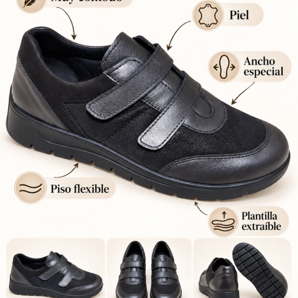VELCROS GRIS